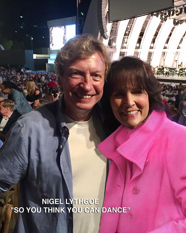 Nigel Lythogoe with Gloria Pink